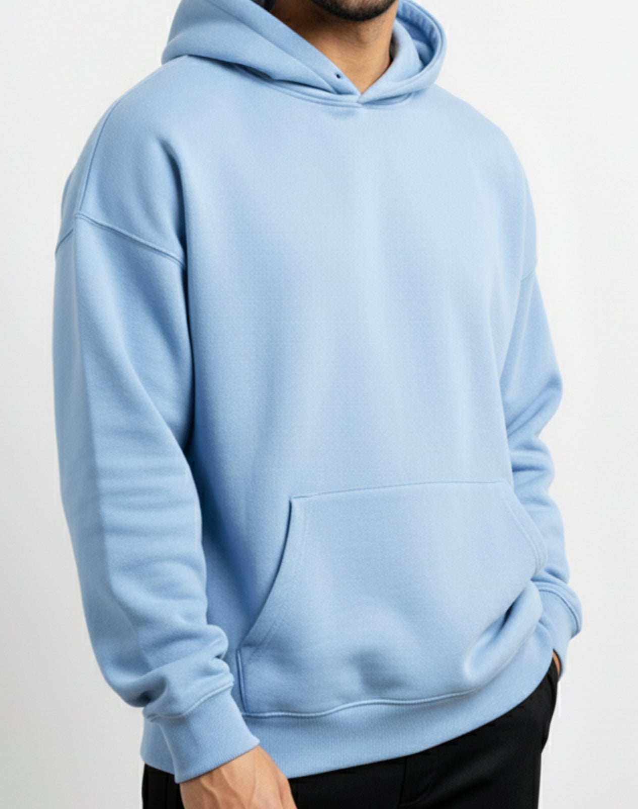 Sky Blue Oversize Unisex Hoodie