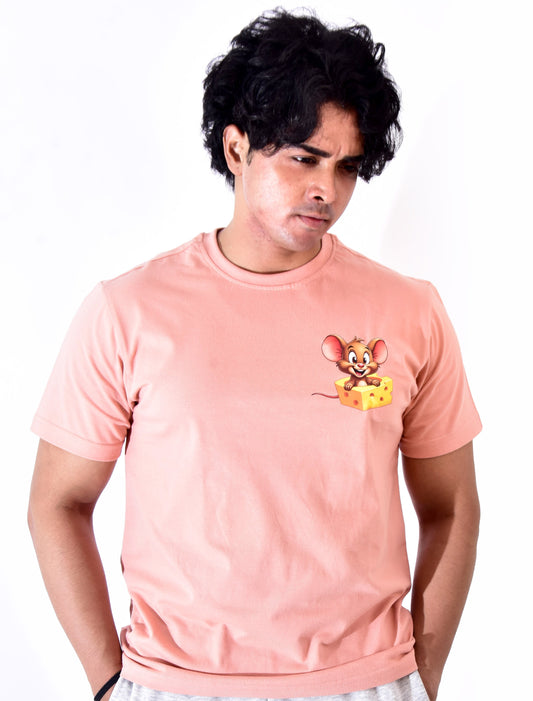 Jerry - Peach Regular Fit T-shirt