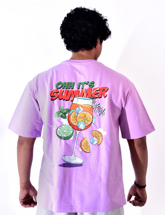 Summer - Lavender Oversize T-shirt