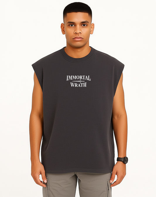 Dragon Grey Oversize Tank Top