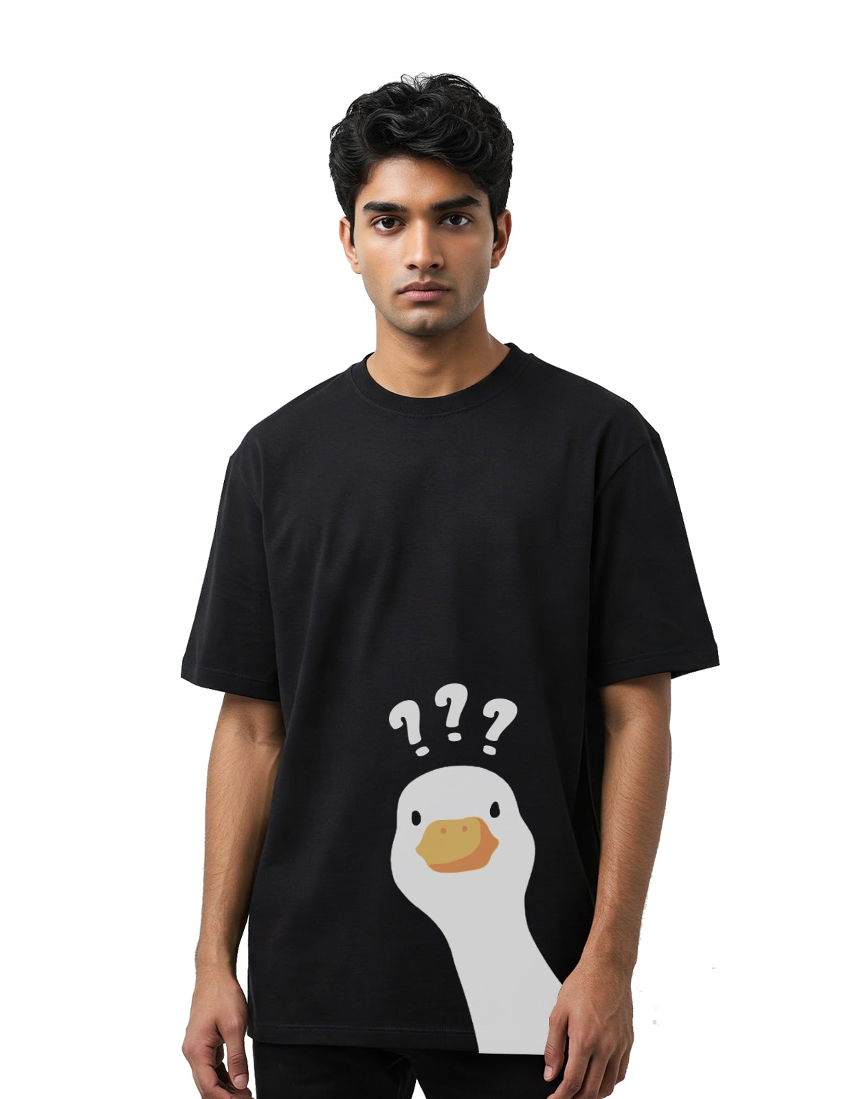 Goose - Black Oversize T-shirt