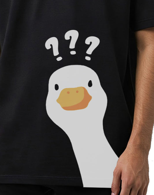 Goose - Black Oversize T-shirt