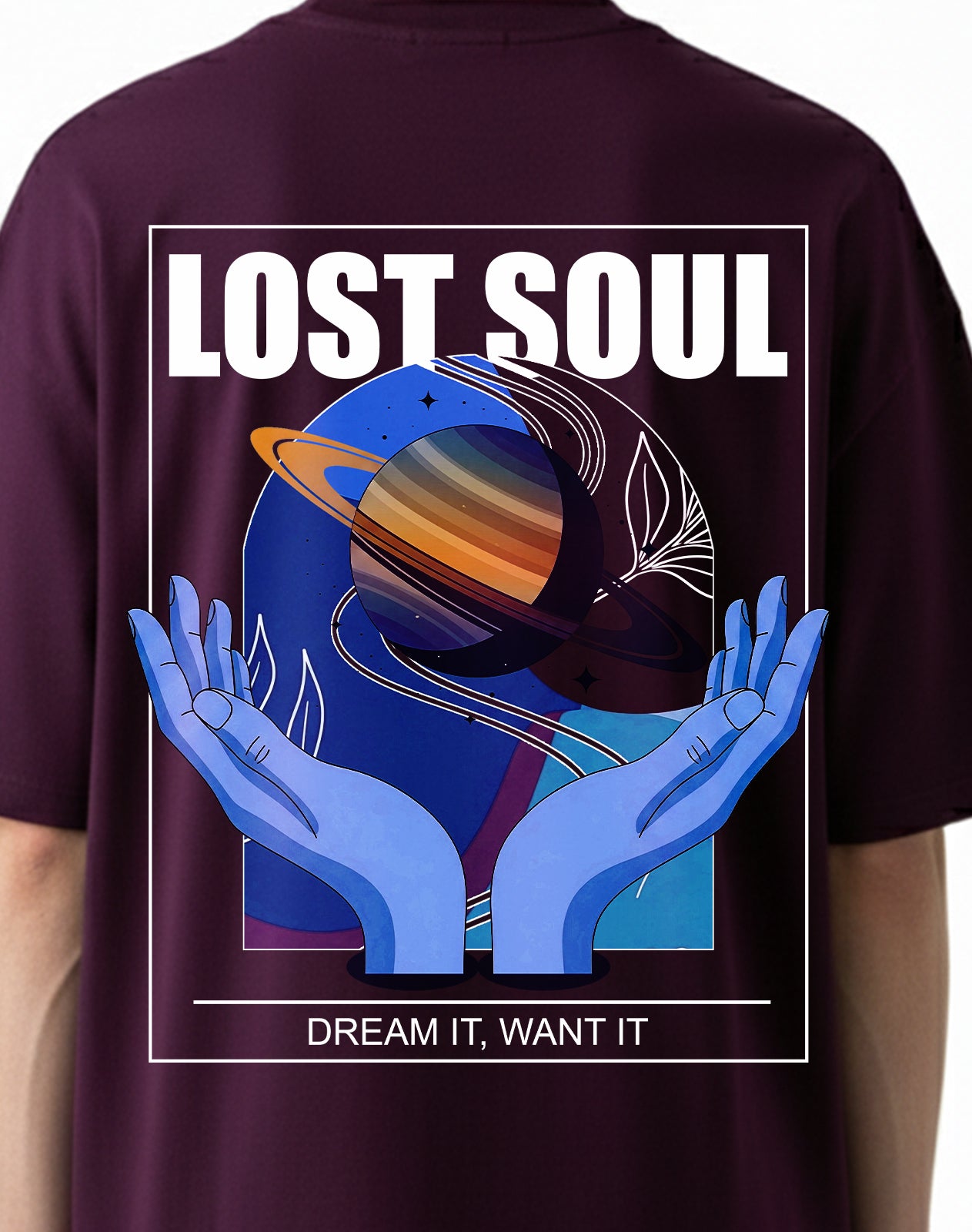 Lost Soul Violet Oversize T-Shirt