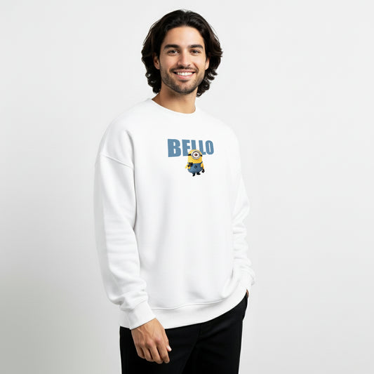 Minion White Sweatshirt