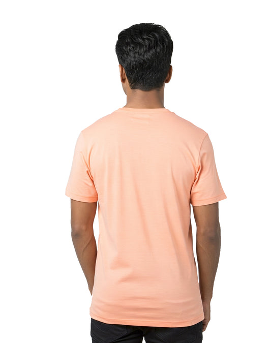 You Do It - Peach Regular Fit T-shirt