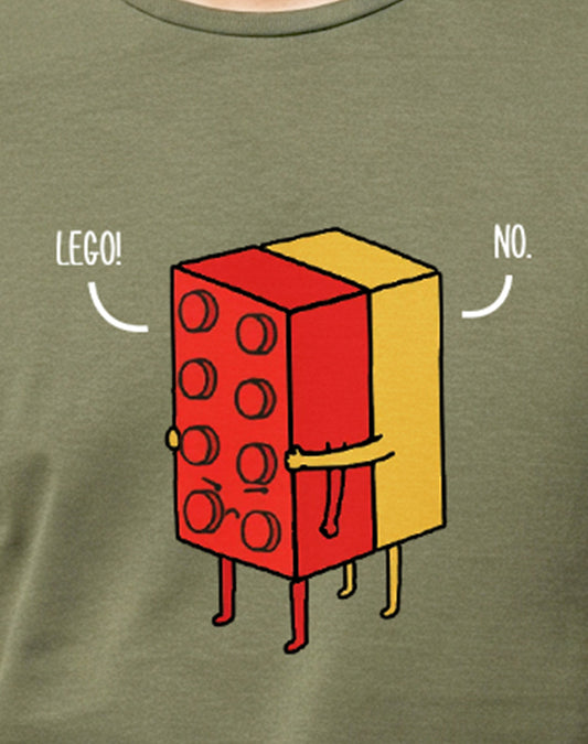 Puzzle - Olive Regular Fit T-shirt