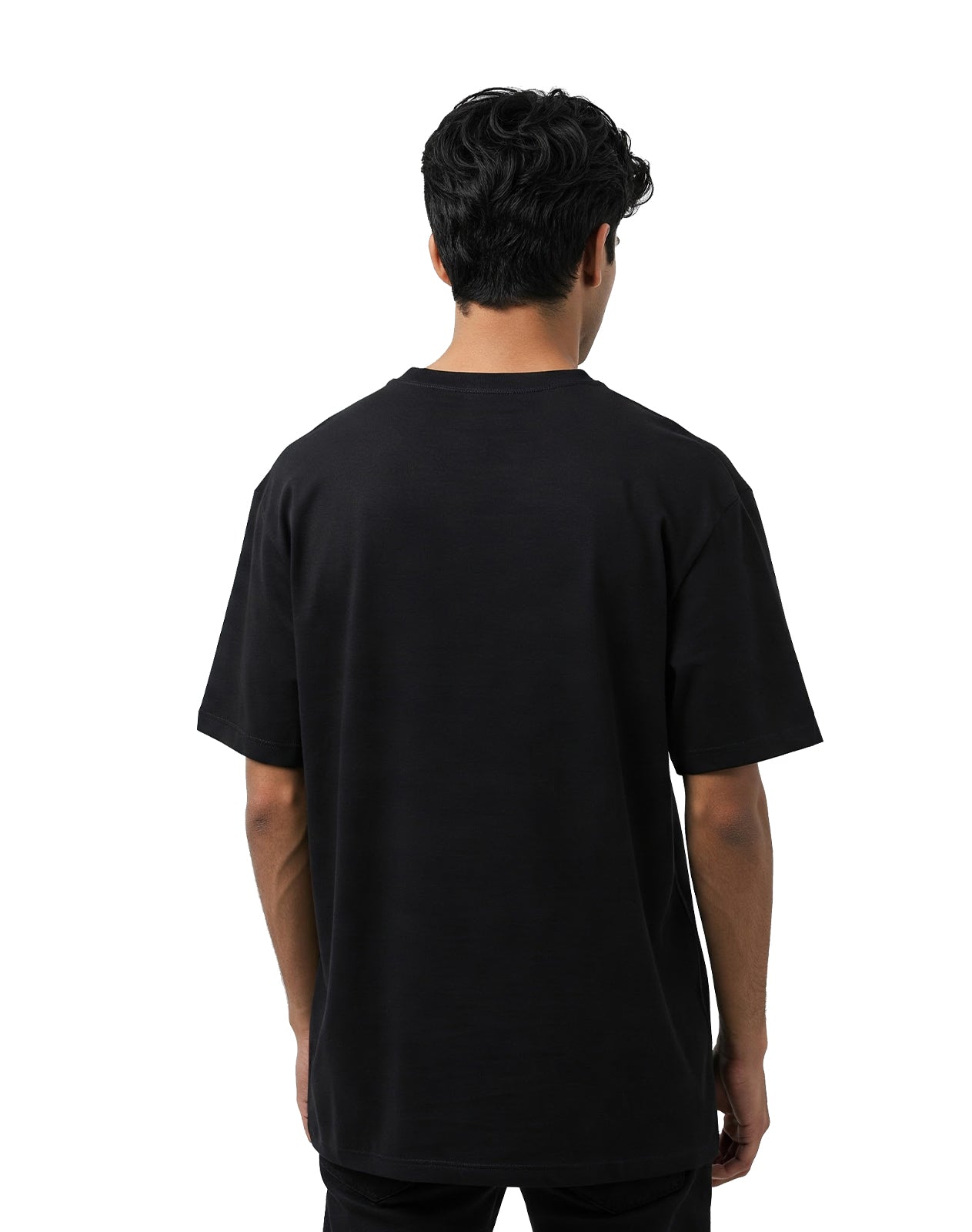 Superheroes - Black Oversize T-shirt