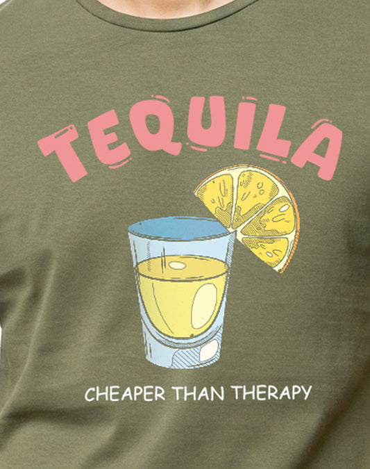 Tequila - Olive Regular Fit T-shirt
