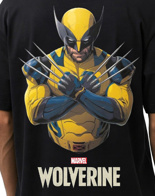 Wolverine - Black Oversize T-shirt