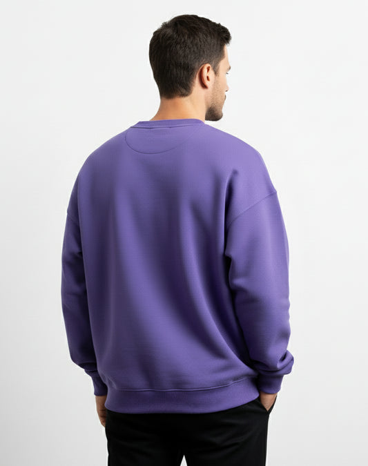 Solid Lavender Unisex Sweatshirt