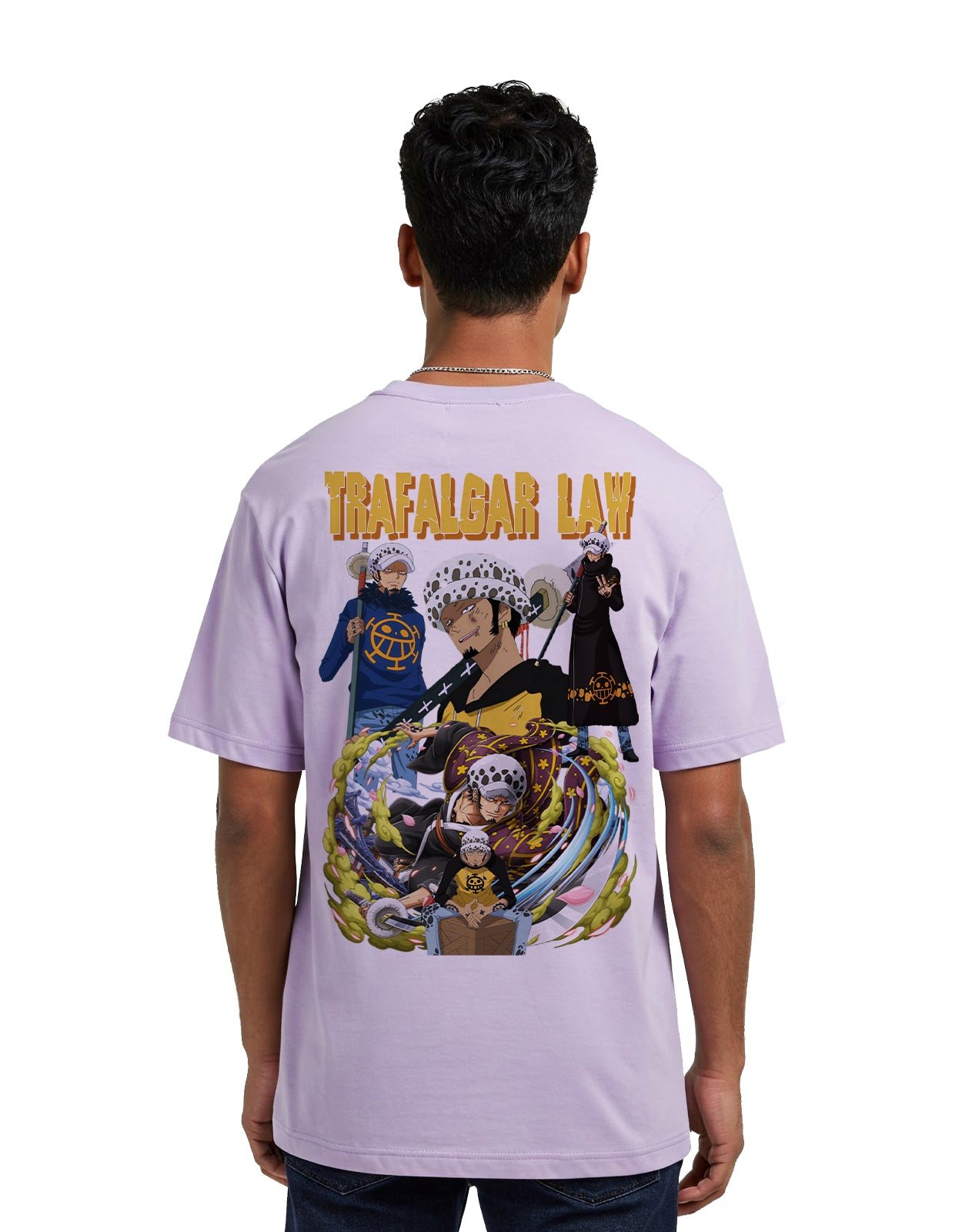 Trafalgar Law - Lavender Oversize T-shirt