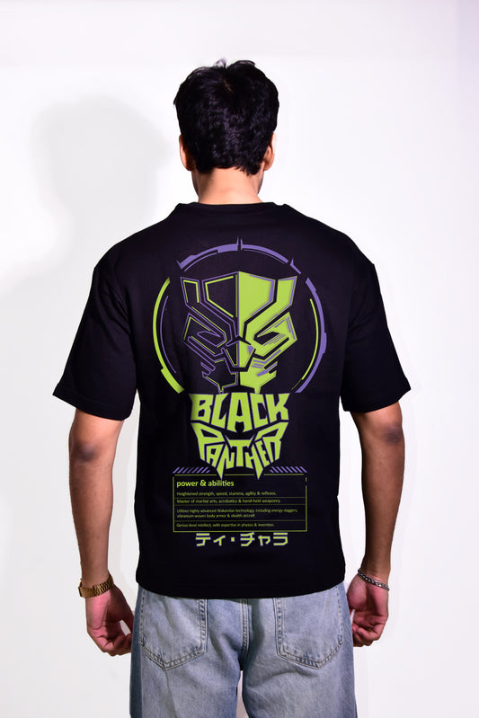 Black Panther Marvel Oversize T-shirt