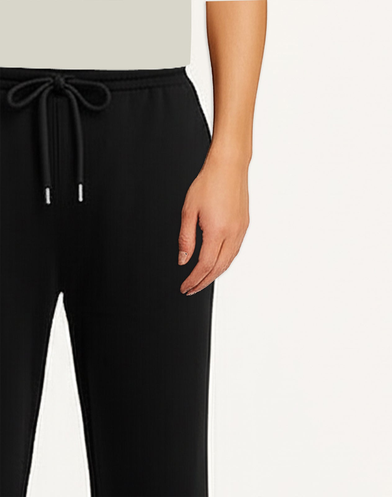 Solid Black Joggers