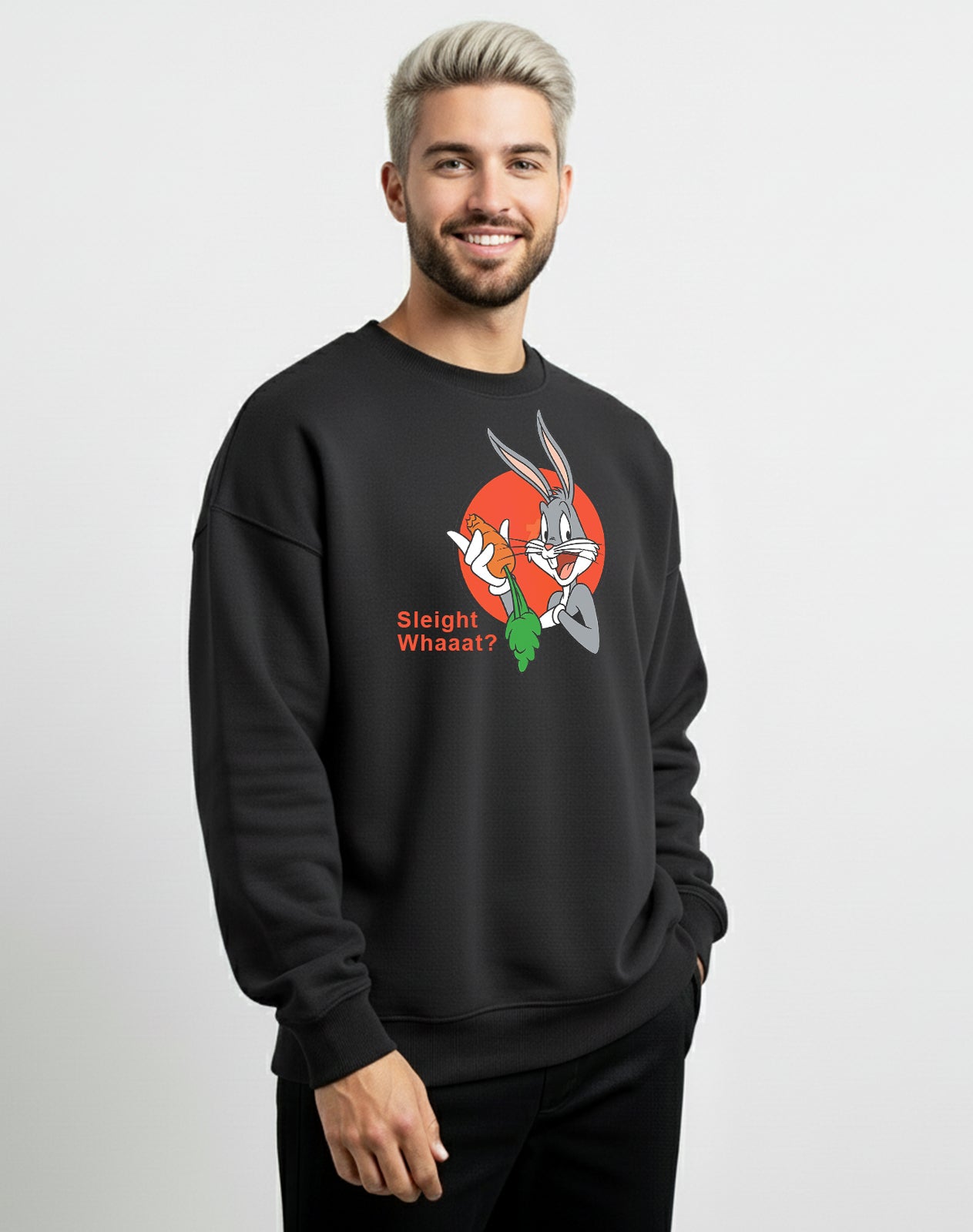 Bugs Bunny Black Sweatshirt