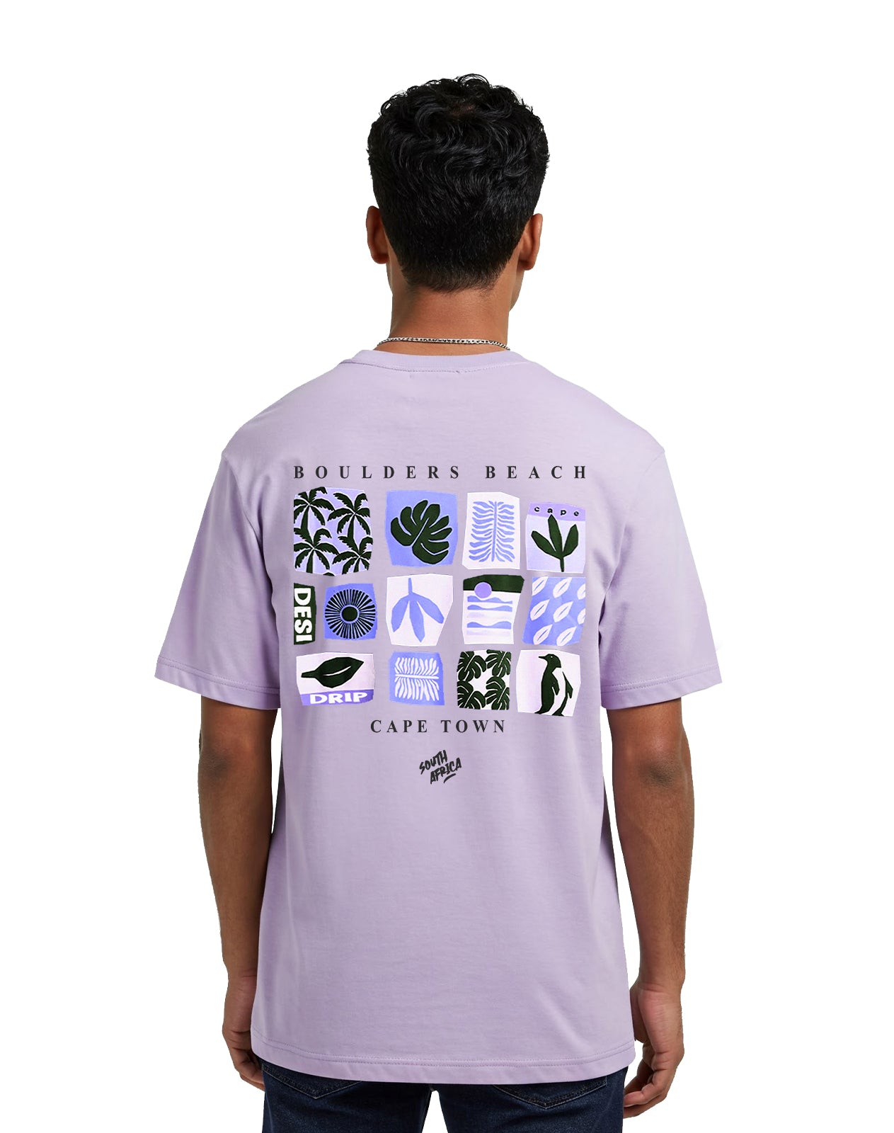 Cape Town - Lavender Oversize T-shirt