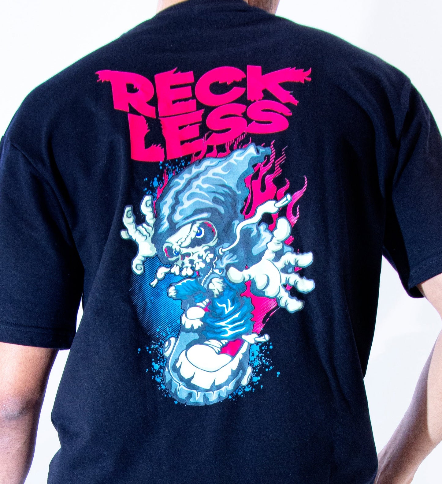 Reckless - Black Oversize T-shirt