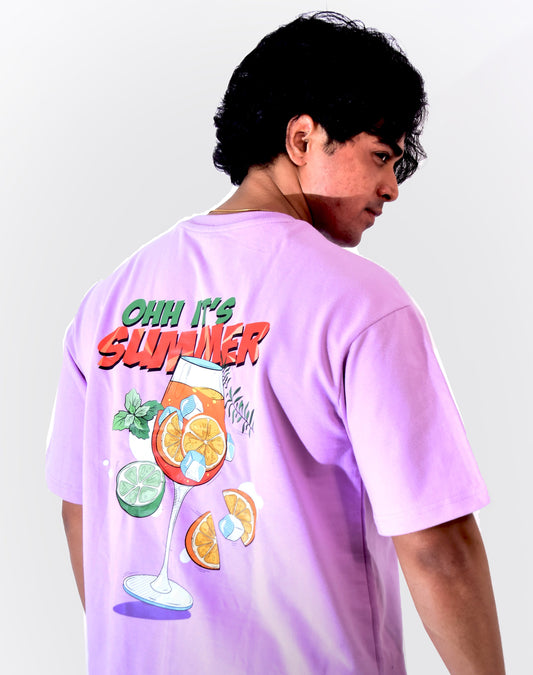 Summer - Lavender Oversize T-shirt