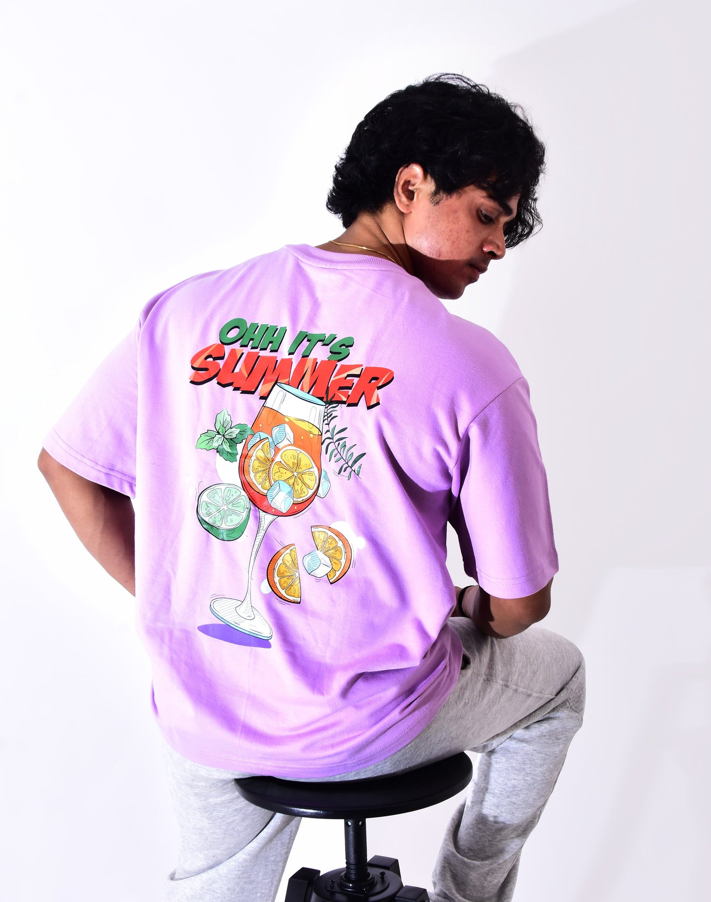 Summer - Lavender Oversize T-shirt