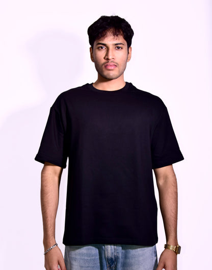 Solid Black - Oversize T-shirt