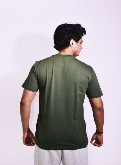 Solid Olive - Regular Fit T-shirt