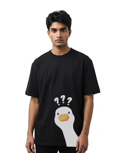 Goose - Black Oversize T-shirt