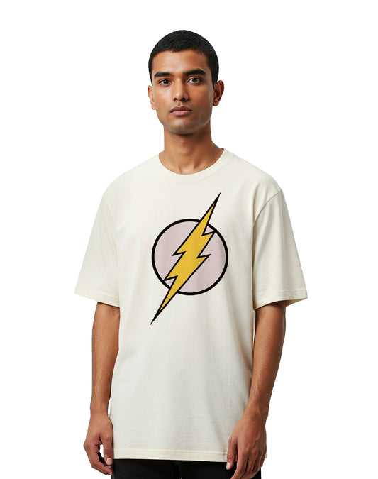 Flash White Oversize T-shirt