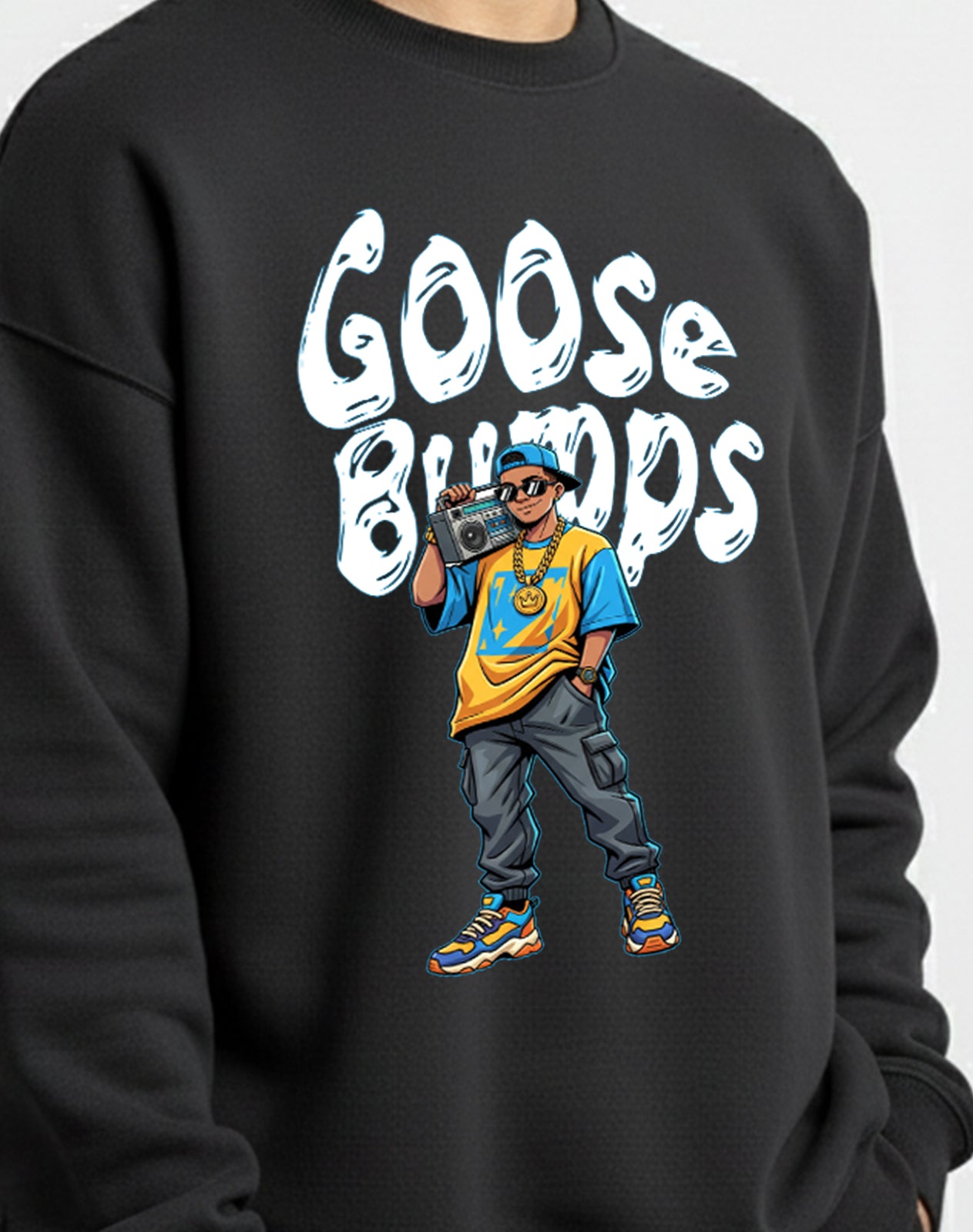 Goosebumps Black Sweatshirt