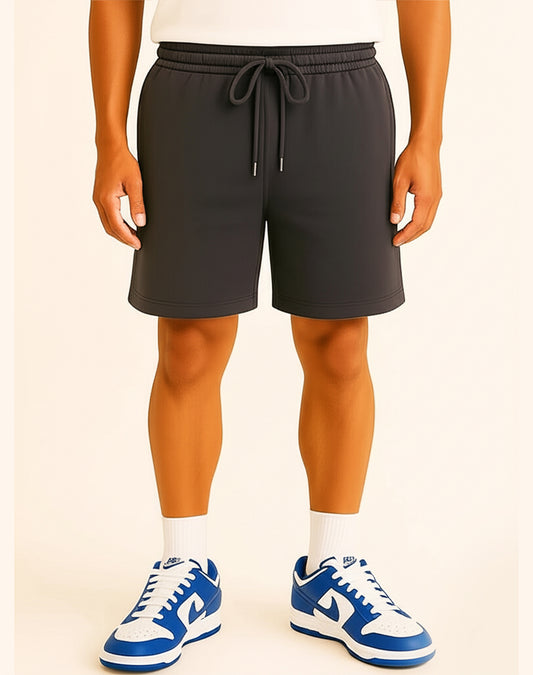 Solid Grey Shorts