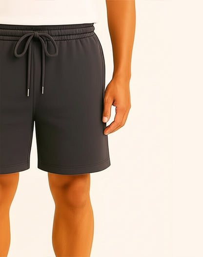 Solid Grey Shorts