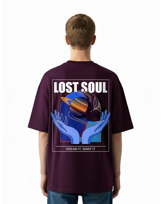 Lost Soul Violet Oversize T-Shirt