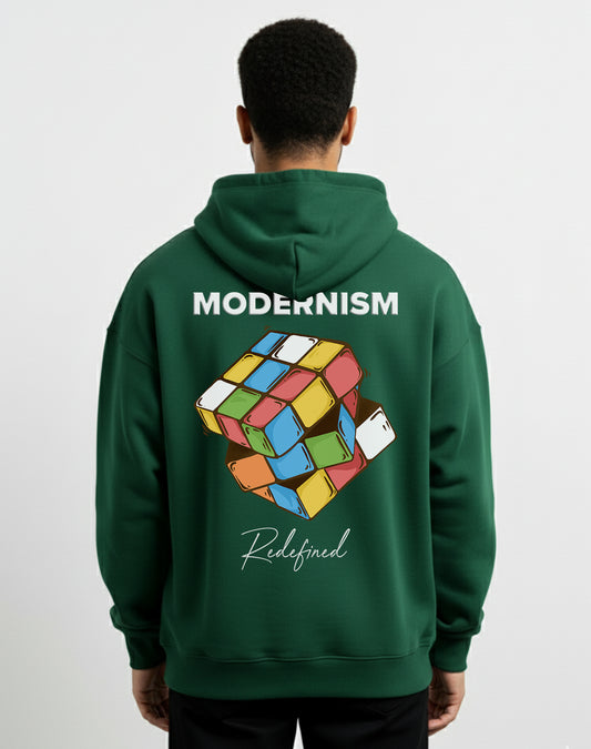 Modernism Green Hoodie