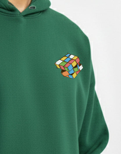 Modernism Green Hoodie