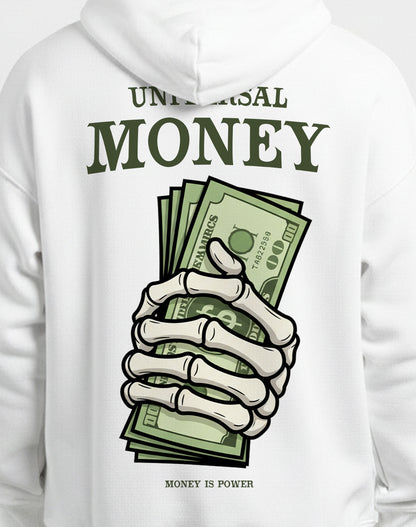 Money White Hoodie