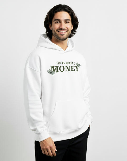 Money White Hoodie