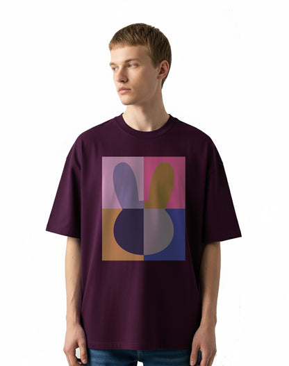 Play Boy Violet Oversize T-Shirt