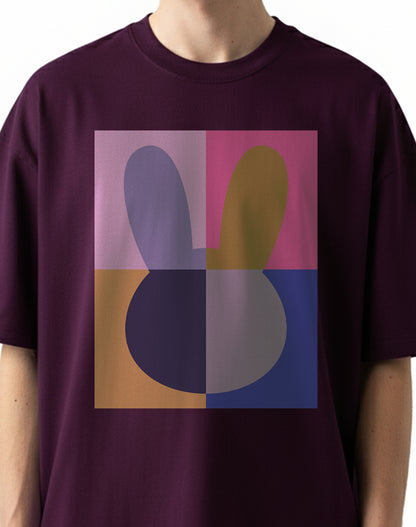 Play Boy Violet Oversize T-Shirt