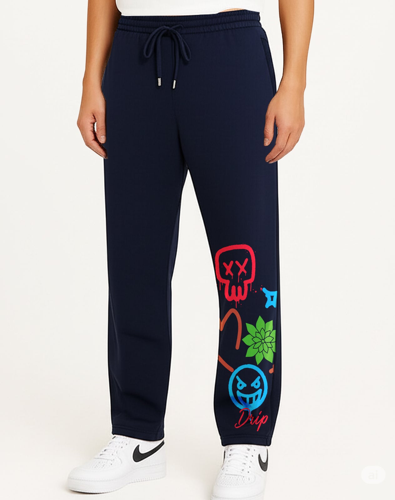 Drip Funk Black Joggers