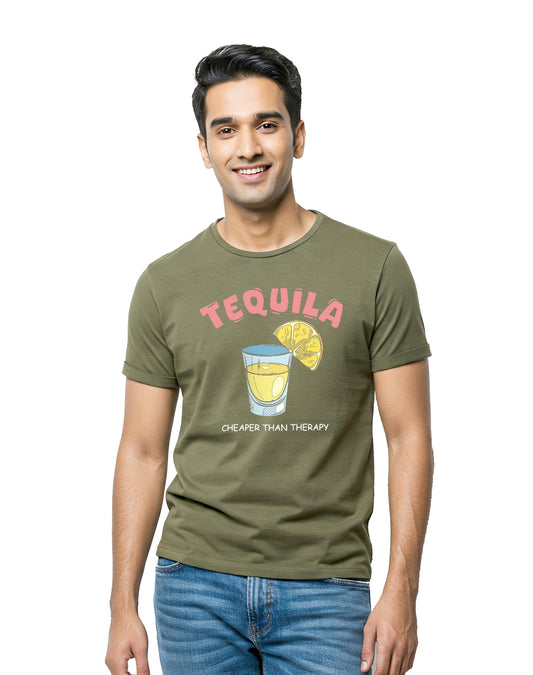 Tequila - Olive Regular Fit T-shirt