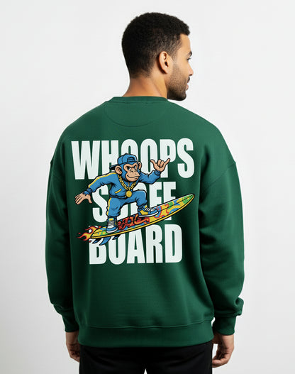 Whoops Green Sweatshirt