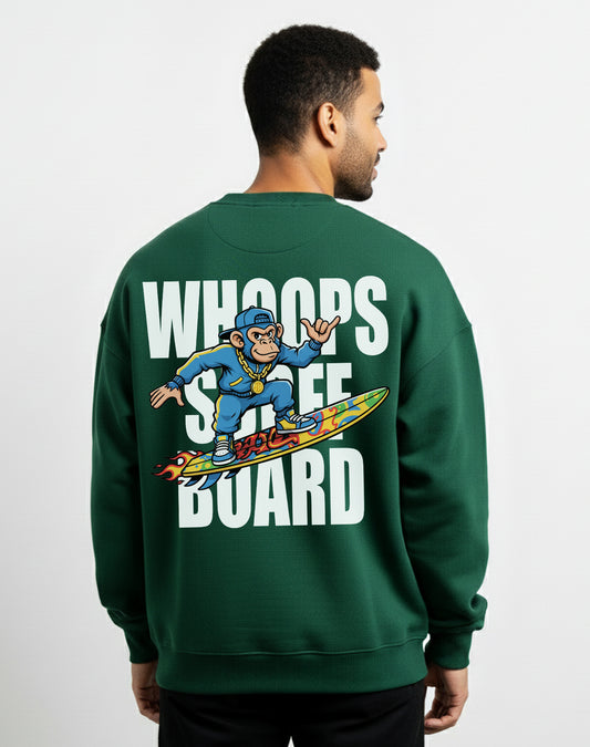 Whoops Green Sweatshirt